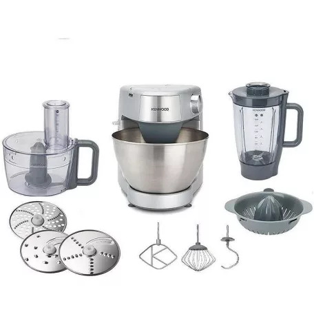 Kenwood Prospero+ KHC29A.H0WH fehér 1000W 4.3L konyhai robotgép szett, dagasztógép, habverővel, turmixal, citruspréssel és aprító - szeletelő feltéttel (KHC29A.H0)