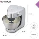 Kenwood Prospero+ KHC29A.H0WH fehér 1000W 4.3L konyhai robotgép szett, dagasztógép, habverővel, turmixal, citruspréssel és aprító - szeletelő feltéttel (KHC29A.H0)