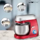 Clatronic / Bomann kompakt 1000W 5L  piros / ezüst konyhai robotgép, dagasztógép, habverő (KM 6009 CB / KM 3709)