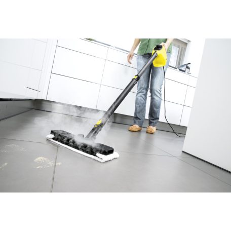 Karcher / Kärcher  KST 1 EasyFix 1200W 3 bar kézi / álló 2 az 1-ben gőztisztító, toldószárral és padlókefével