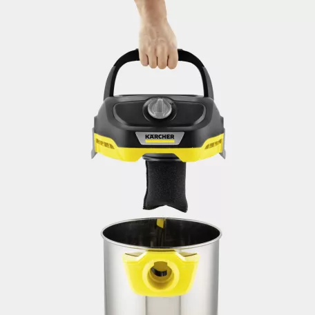 Karcher / Kärcher KWD 2 S inox 1000W 15L száraz-nedves porszívó fúvó funkcióval (KWD 2 S V-15/4/18/C)  (1.628-427.0)