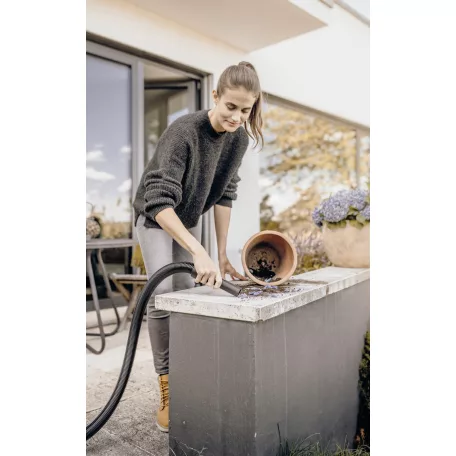Karcher / Kärcher KWD 2 S inox 1000W 15L száraz-nedves porszívó fúvó funkcióval (KWD 2 S V-15/4/18/C)  (1.628-427.0)