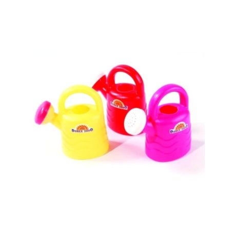 Klein 7 részes gyermek játék kerti szett: fém talicska, műanyag locsolókanna, kesztyű és fém / fa ültető szerszámok (ásó, gereblye, villa)