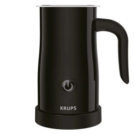 Krups XL100810 fekete automata, elektromos tejhabosító, 500W 600 ml űrtartalmú tejforraló (300 ml melegítés, 150 ml habosítás) 