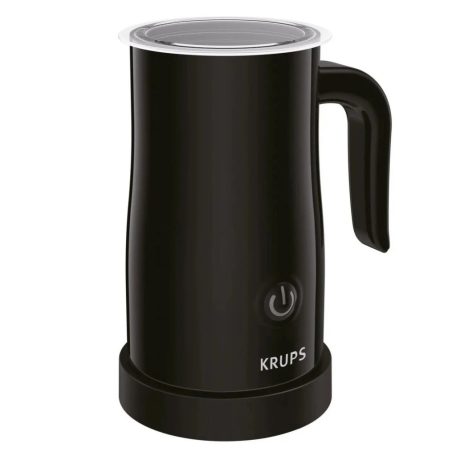 Krups XL100810 fekete automata, elektromos tejhabosító, 500W 600 ml űrtartalmú tejforraló (300 ml melegítés, 150 ml habosítás) 