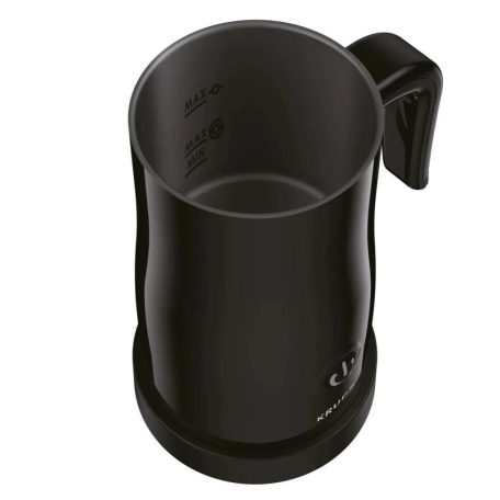 Krups XL100810 fekete automata, elektromos tejhabosító, 500W 600 ml űrtartalmú tejforraló (300 ml melegítés, 150 ml habosítás) 