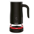 Krups XL100810 fekete automata, elektromos tejhabosító, 500W 600 ml űrtartalmú tejforraló (300 ml melegítés, 150 ml habosítás) 
