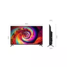 CHiQ L40G7B FHD 40" 100 cm FullHD 50 Hz 1920 x 1080 pixel Frameless HDR 10 LED TV, Google TV, HDMI, LAN, WIFI, Bluetooth, USB televízió, okostévé