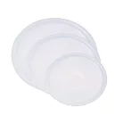 Tefal Ingenio L9019052 műanyag 3 darabos fedő szett, tárolófedő szett 16 cm / 18 cm / 22 cm edényekhez