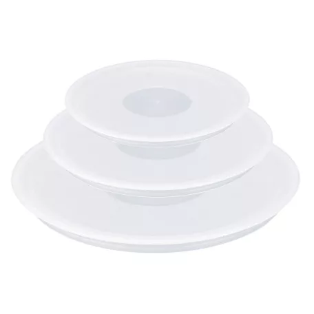 Tefal Ingenio L9019052 műanyag 3 darabos fedő szett, tárolófedő szett 16 cm / 18 cm / 22 cm edényekhez