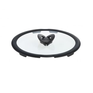   Tefal L9846553 Ingenio Force 24 cm üveg fedő szilikon gyűrűvel, 24cm szilikonos üvegfedő