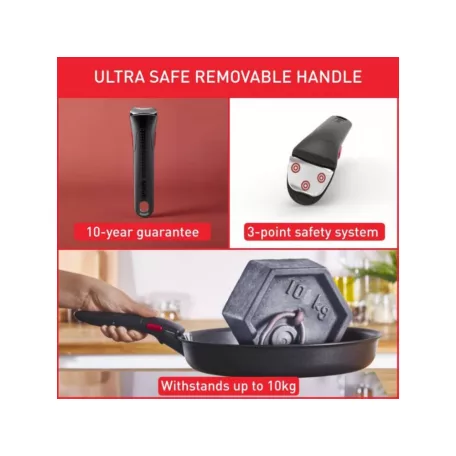 Tefal Ingenio Force L9863153 G6 levehető nyél, fogantyú ingenio edényekhez (serpenyőkhöz, lábasokhoz) 10 kg teherbírással