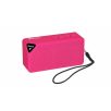  LAB-31 LB-BTS03 SOLO Pink / Zöld Bluetooth hangszóró MicroSD TF memóriakártya foglalattal, cserélhető BL-5C akkuval (akku nélkül)