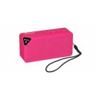 LAB-31 LB-BTS03 SOLO Pink / Zöld Bluetooth hangszóró MicroSD TF memóriakártya foglalattal, cserélhető BL-5C akkuval (akku nélkül)