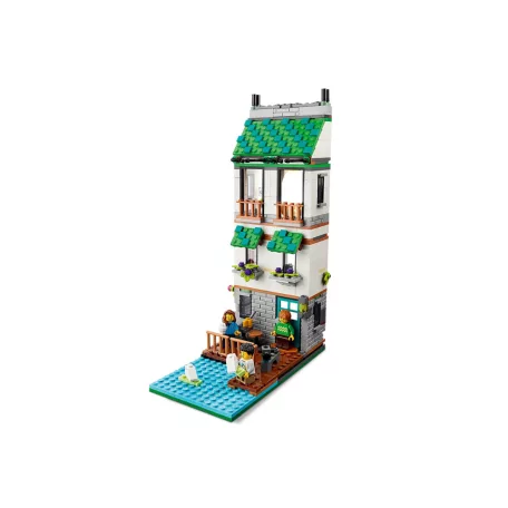 LEGO® Creator 3 az 1-ben Otthonos ház, 3 in 1 Családi ház, tóparti ház, toronyház, 808 elemű építőkocka készlet (LEGO 31139)