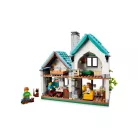 LEGO® Creator 3 az 1-ben Otthonos ház, 3 in 1 Családi ház, tóparti ház, toronyház, 808 elemű építőkocka készlet (LEGO 31139)