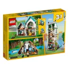 LEGO® Creator 3 az 1-ben Otthonos ház, 3 in 1 Családi ház, tóparti ház, toronyház, 808 elemű építőkocka készlet (LEGO 31139)