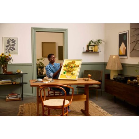 LEGO® Art 31215 - Vincent van Gogh: Napraforgók 2615 elemű építőkocka készlet, melyből 54 x 41 x 5 cm 3 dimeziós fali kép készíthető