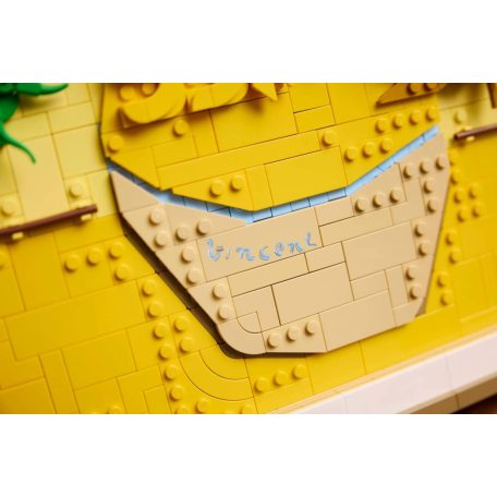 LEGO® Art 31215 - Vincent van Gogh: Napraforgók 2615 elemű építőkocka készlet, melyből 54 x 41 x 5 cm 3 dimeziós fali kép készíthető