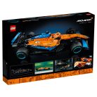 LEGO® Technic 42141 F1 McLaren Formula 1 versenyautó 13 x 65 x 27 cm 2022-es modell,  6-hengeres V-motorral, mozgó dugattyúkkal, kormányzással, felfüggesztéssel és differenciálművel, 1434 elemből