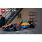 LEGO® Technic 42141 F1 McLaren Formula 1 versenyautó 13 x 65 x 27 cm 2022-es modell,  6-hengeres V-motorral, mozgó dugattyúkkal, kormányzással, felfüggesztéssel és differenciálművel, 1434 elemből