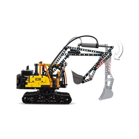 LEGO® Technic 42175 Volvo FMX teherautó és EC230 elektromos markoló, 68 x 13 x 8 cm 2274 elemű építőkocka készlet