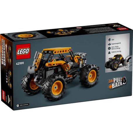 LEGO® Technic 42199 - Pull Back Monster Jam 218 részes, hátrahúzós DIGatron LEGO autó (6526804) 