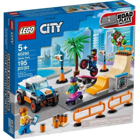 LEGO® City 60290 Gördeszkapark 195 darabos építőkocka készlet