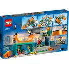LEGO 60364 Skate - Lego City Gördeszkapark 454 darabos készlet, 4 minifigurával, 19 x 44 x 25 cm