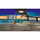 LEGO 60364 Skate - Lego City Gördeszkapark 454 darabos készlet, 4 minifigurával, 19 x 44 x 25 cm