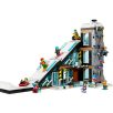   LEGO® City 60366 Sí- és hegymászó központ, 3 emeletes, 29 x 21 x 45 cm, 1045 elemű síközpont építőkocka készlet 8 minifigurával  (LEGO 60366) 