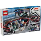 LEGO® City 60444 F1® (Forma 1-es) garázs, Mercedes - AMG és Alpine autók 678 elemű készlet 2 pilótával, 4 szerelő minifigurával