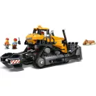 LEGO® City 60466 Sárga Buldózer, 682 darabos készlet,  munkagép sofőrrel és 2 munkás minifigurával 12 x 24 x 13 cm (LEGO City 60466)