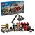 LEGO® City 60472 Roncstelep autókkal 871 elemű építőkocka készlet markoló daruval, zúzógéppel, iroda épülettel, 2 autóval és 4 minifigurával
