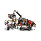 LEGO® City 60472 Roncstelep autókkal 871 elemű építőkocka készlet markoló daruval, zúzógéppel, iroda épülettel, 2 autóval és 4 minifigurával