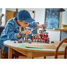 LEGO® City 60472 Roncstelep autókkal 871 elemű építőkocka készlet markoló daruval, zúzógéppel, iroda épülettel, 2 autóval és 4 minifigurával