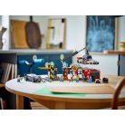 LEGO® City 60472 Roncstelep autókkal 871 elemű építőkocka készlet markoló daruval, zúzógéppel, iroda épülettel, 2 autóval és 4 minifigurával