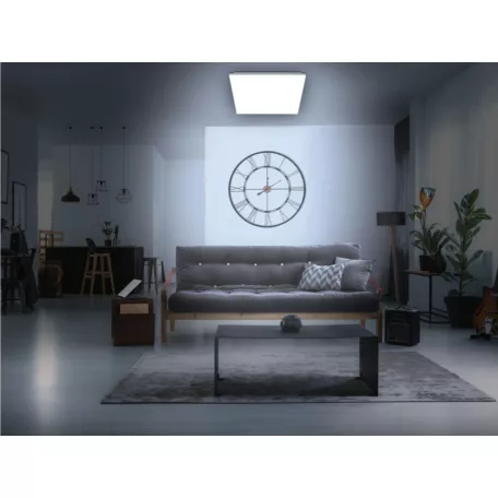 Livarno Home 45 x 45 cm 21.5W 2800 lm 4000K melegfehér / természetes nappali fényű, energiatakáros, keret nélküli LED panel, beltéri LED lámpa 25000 óra élettartammal
