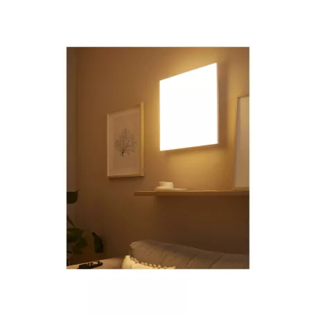 Livarno Home 45 x 45 cm 21.5W 2800 lm 4000K melegfehér / természetes nappali fényű, energiatakáros, keret nélküli LED panel, beltéri LED lámpa 25000 óra élettartammal