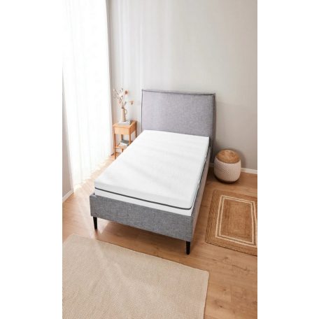 Livarno Home Waves 90 x 200 x 17 cm egyszemélyes 7 zónás komfort matrac, poliuretán komforthab matracmaggal, levehető, mosható poliészter huzattal, H3 keménységi fok