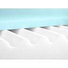 Livarno Home Waves 90 x 200 x 17 cm egyszemélyes 7 zónás komfort matrac, poliuretán komforthab matracmaggal, levehető, mosható poliészter huzattal, H3 keménységi fok