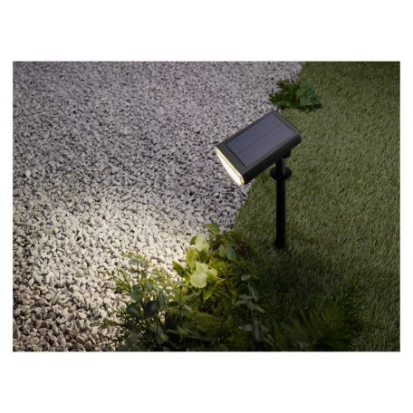 Livarno Home 14 LED-es Solar Lamp 4000K 600 lumen nagy fényerejű, falra szerelhető / leszúrható napelemes szolár kerti LED lámpa mozgásérzékelővel (444042)