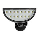 Livarno Home 14 LED-es Solar Lamp 4000K 600 lumen nagy fényerejű, falra szerelhető / leszúrható napelemes szolár kerti LED lámpa mozgásérzékelővel (444042)