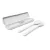 Livarno Home Travel Cutlery Set - 3 darabos BPA mentes, műanyag utazó (úti) evőeszköz készlet (kanál és villa), praktikus tároló dobozban