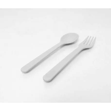 Livarno Home Travel Cutlery Set - 3 darabos BPA mentes, műanyag utazó (úti) evőeszköz készlet (kanál és villa), praktikus tároló dobozban