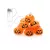 Livarno Home 10 LED Halloween Pumpkin Strings Light 185 cm elemes töklámpás fényfüzér 6 órás időzítővel, 10 db Halloween-i tök motívummal