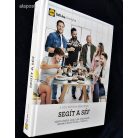 Széll Tamás és sztárvendégei - Segít a séf (LIDL 2018 bontatlan, fóliás szakácskönyv)