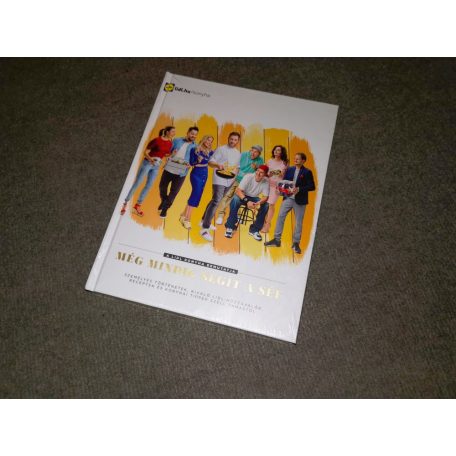 Széll Tamás és sztárvendégei - Még Mindig Segít a Séf (LIDL 2020 bontatlan, fóliás szakácskönyv)