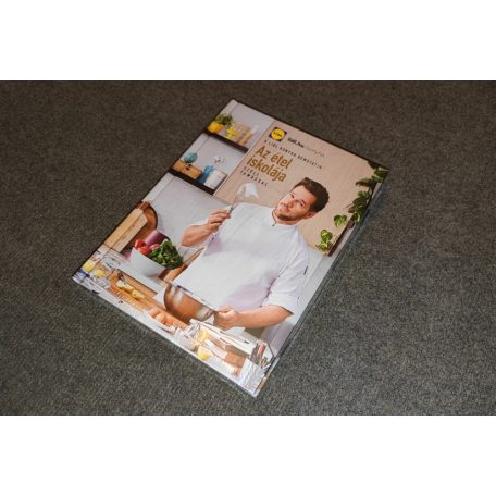 Az étel iskolája - Széll Tamással (LIDL 2021 bontatlan, fóliás szakácskönyv)