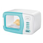 Little Kitchen 6 az 1-ben elemes, bekapcsolható játék háztartási gép csomag: Airfryer, sütő, mosogatógép, mosógép, kávéfőző és mikrohullámú sütő fény és hanghatásokkal